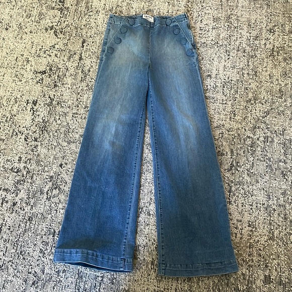 Frame Denim Denim - Frame Denim Wide Leg Light Jeans Sz 10